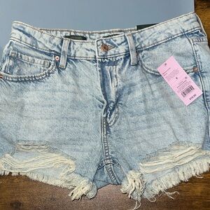 Wild Fable Light Wash Distressed Jean Shorts NWT